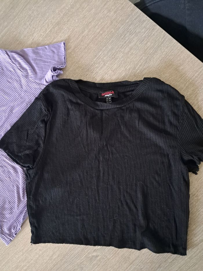 Lot de 2 crop top taille M - photo numéro 2