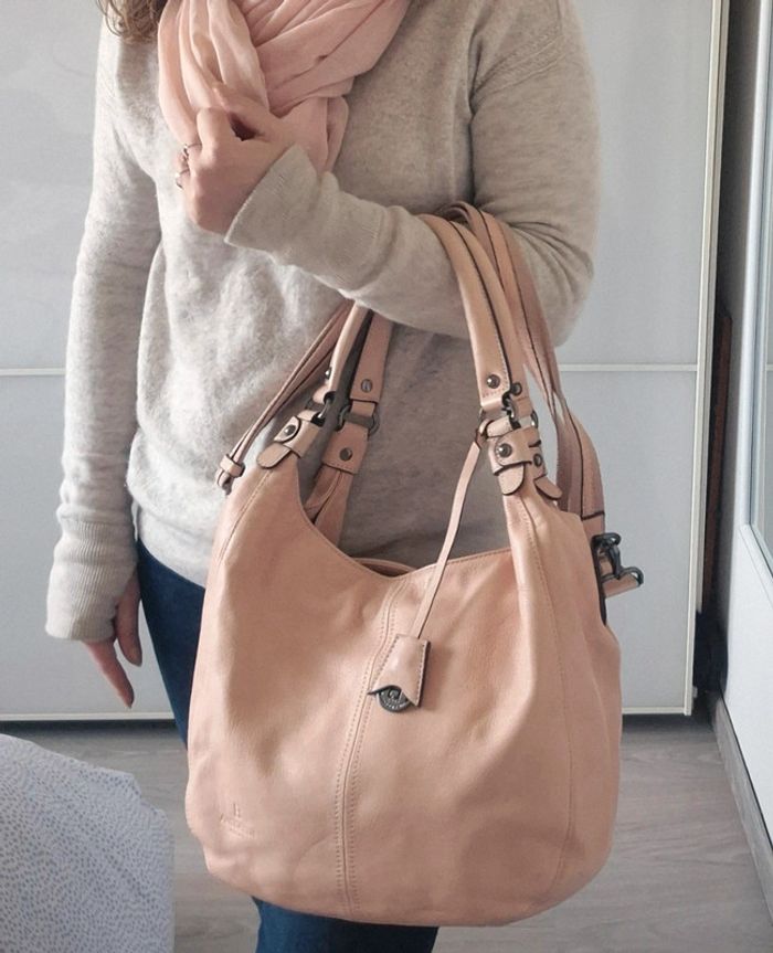 Sac à main Hexagona en cuir - photo numéro 11
