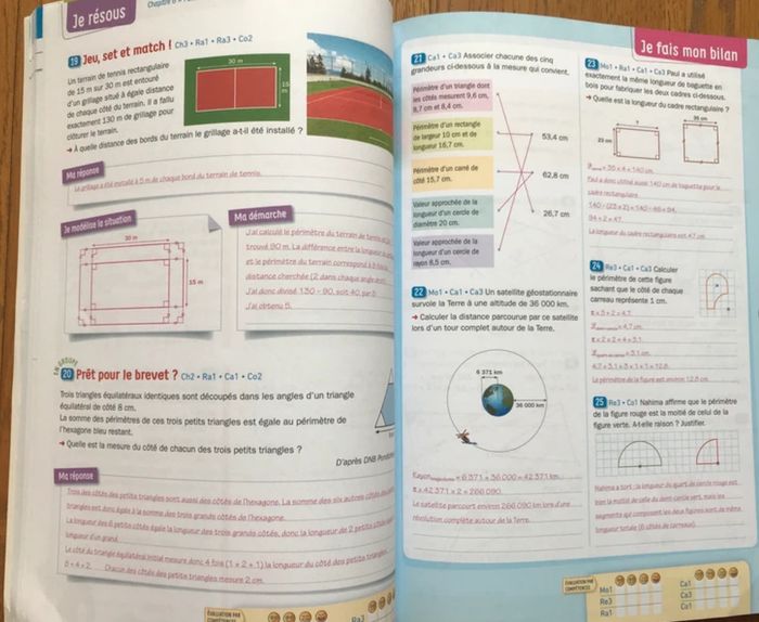 Dimensions - Mathématiques 6e - Cahier de l’élève avec corrigés - Hatier - photo numéro 3