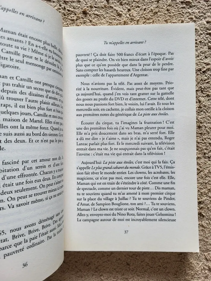Livre "Tu m'appelles en arrivant  ?" de Patrick Sébastien - photo numéro 6