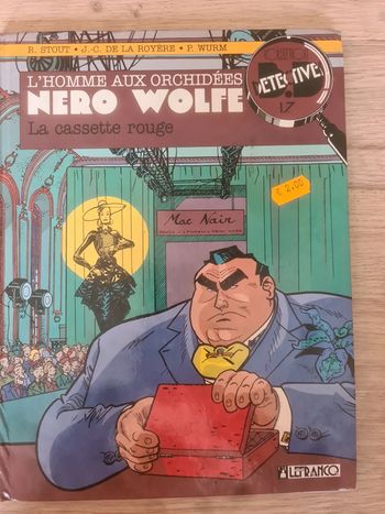 L'homme aux orchidées la cassette rouge