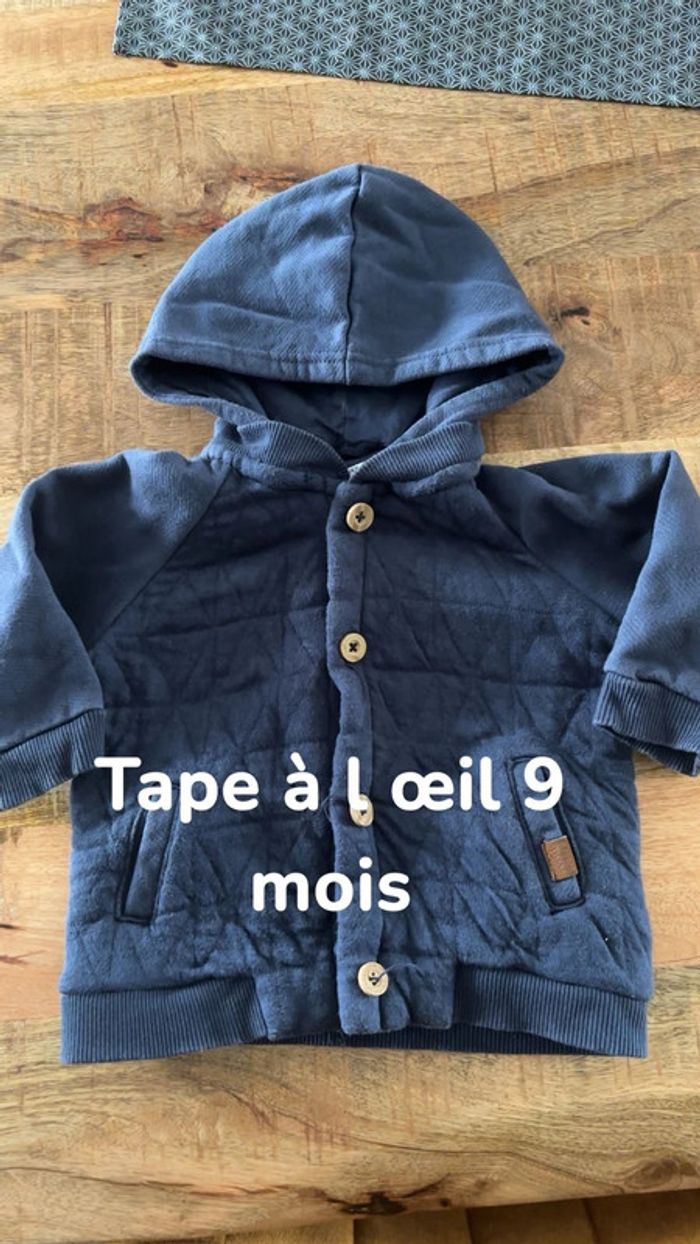Veste tape à l’œil 9 mois