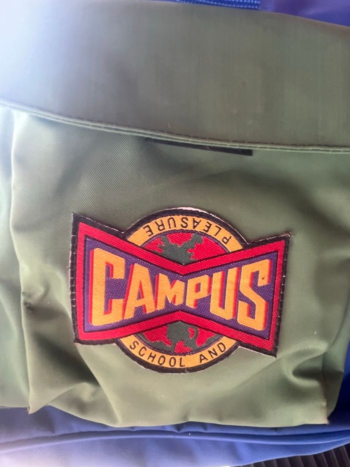 Sac à dos sport campus vintage - photo numéro 3