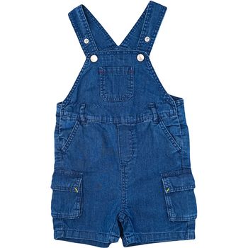 Salopette-short 12 mois en jean Jacadi