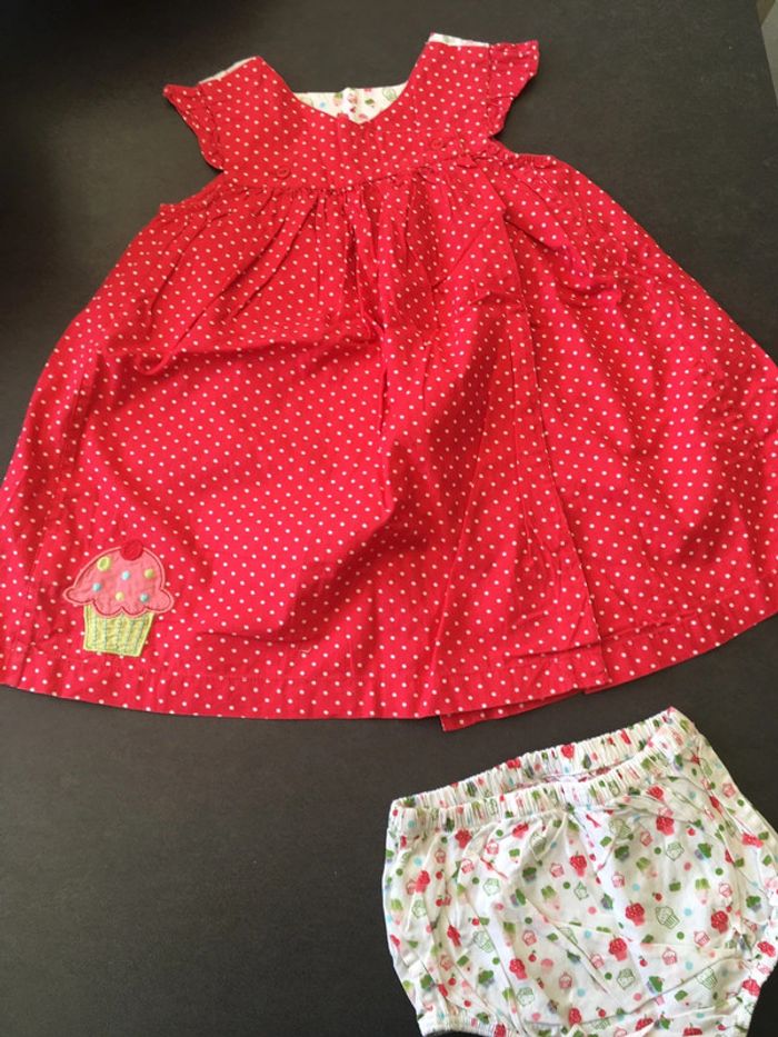 Ensemble robe et boomer 18 24 mois vêtement bébé fille orchestra - photo numéro 3