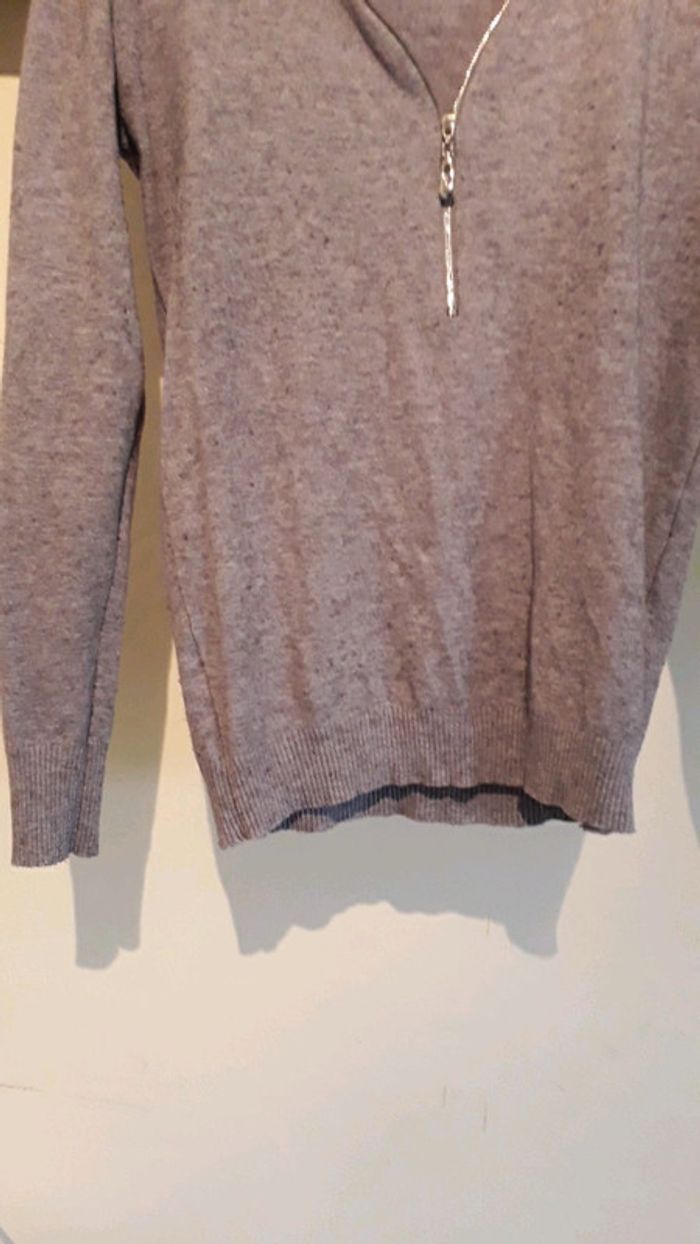 Pull gris - photo numéro 5