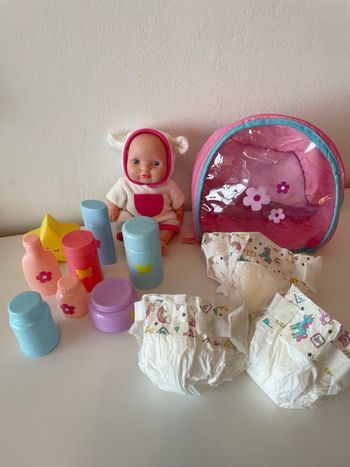 Sac à dos , accessoires et mini bébé