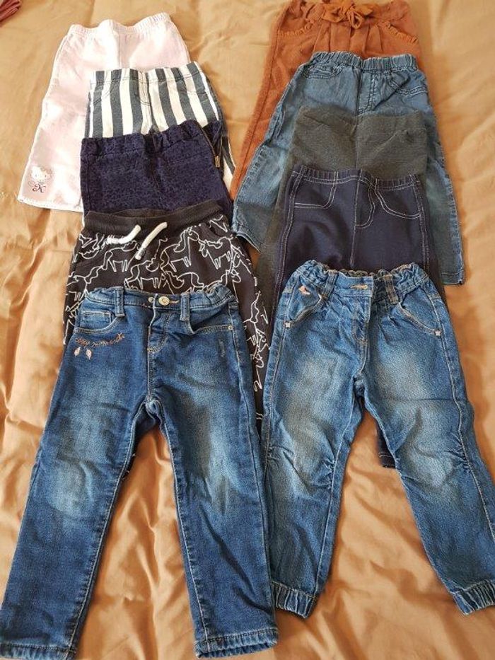 Lot vêtements fille 24 mois hiver/été (96 pièces) - photo numéro 4