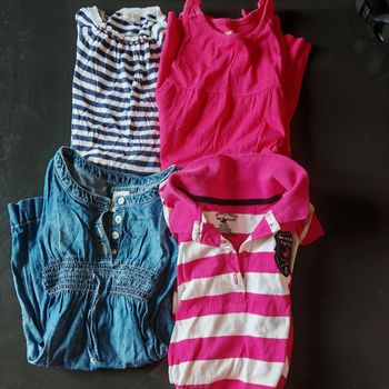 Lot de 4 robes 7/8 ans