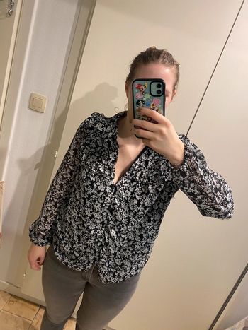 Blouse fleurs Majolica