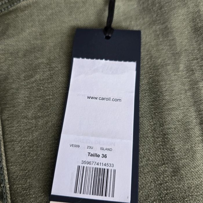 Veste en jean neuve - Caroll - 36 - photo numéro 5