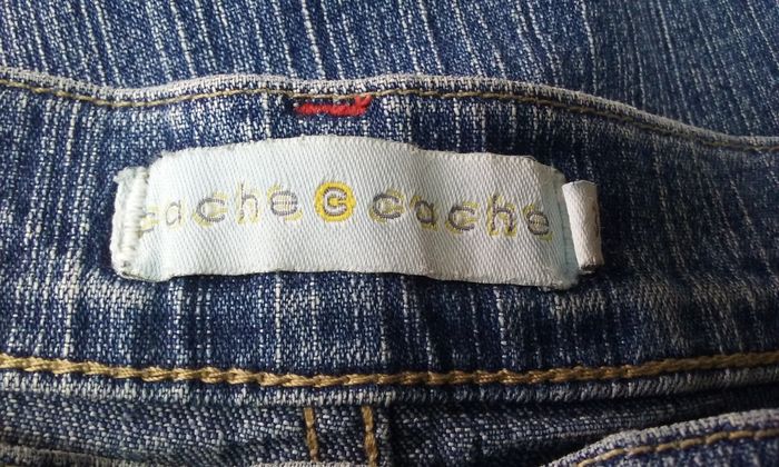 Jeans court à grands rebords Cache Cache femme - photo numéro 4