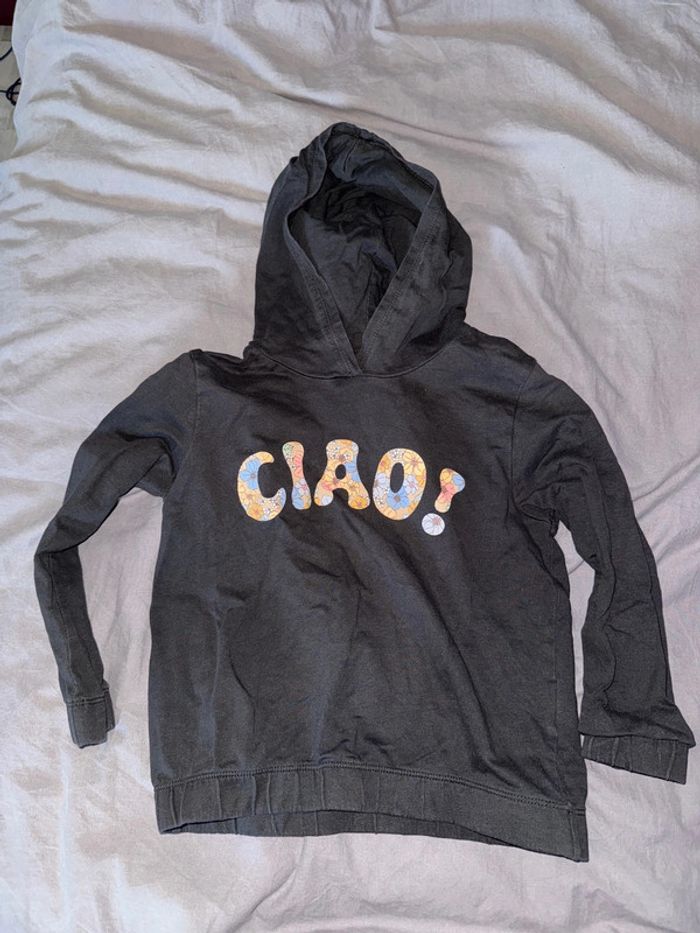 Pull à capuche fin