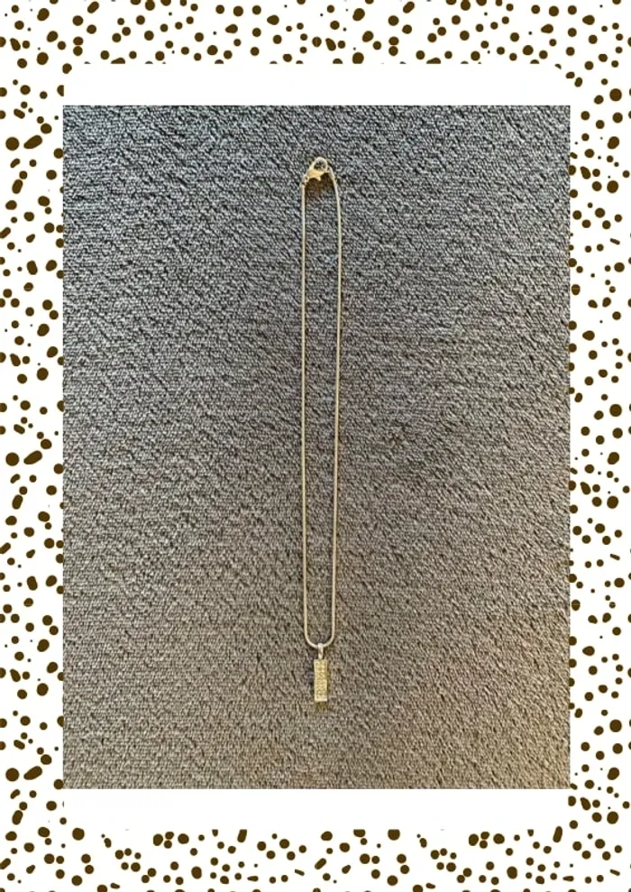 Collier argenté