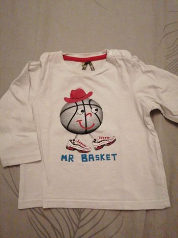 T-shirt manches longues 18mois