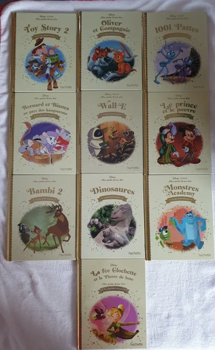 Mes petits livres d'or Disney 51 à 60