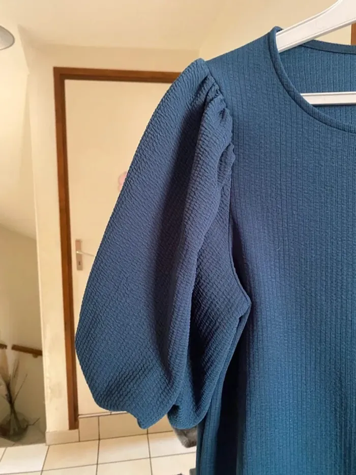 Robe Camaïeu bleu canard 💙 Taille 42 – Élégante & tendance - photo numéro 3