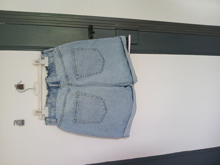 Short en jean taille haute - photo numéro 2