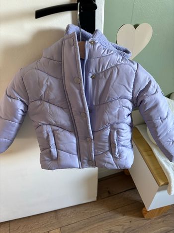 Doudoune Bébé violette
