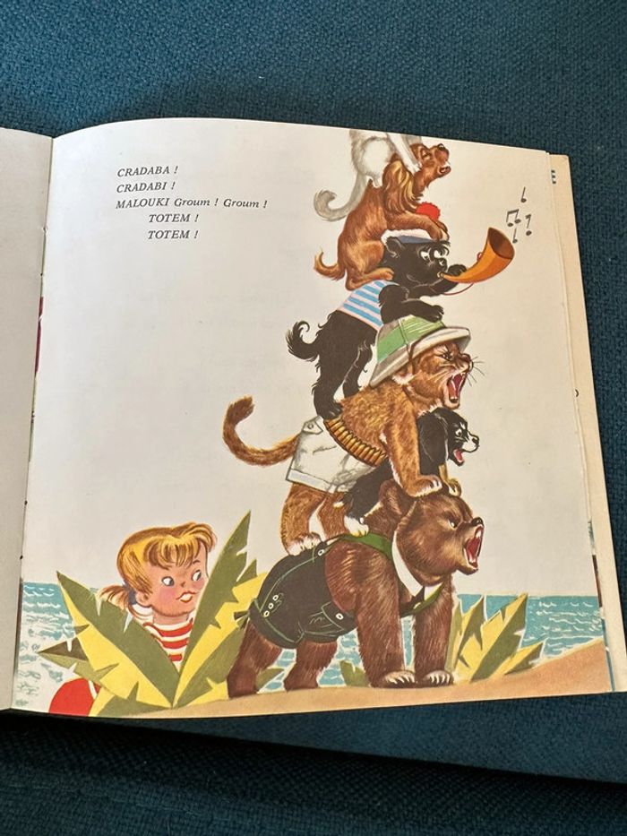 1973 Livre disque ancien Le Voyage de Caroline 33 tours vinyle Pierre Probst Ades Petit Ménestrel - photo numéro 8