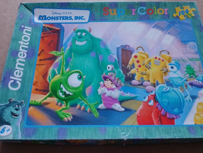 Puzzle TBE complet Monstres et Cie Clémentoni - photo numéro 5