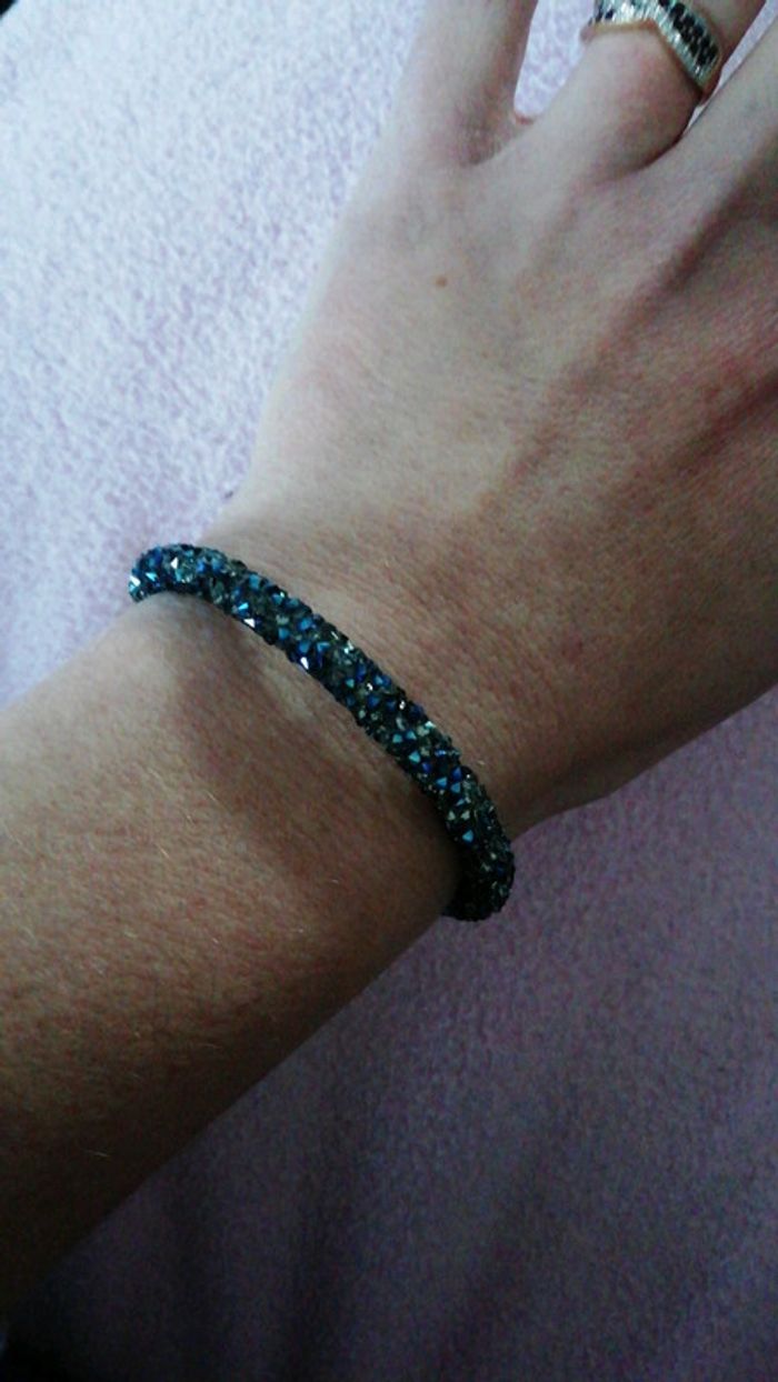 Bracelet paillettes - photo numéro 2