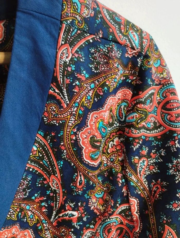 Robe légère à motifs kashmir taille 42 - photo numéro 3