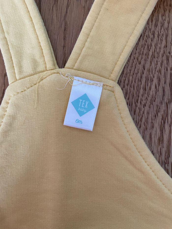 Salopette jaune TEX 6 mois - photo numéro 3