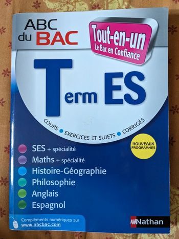 ABC du bac terminale ES