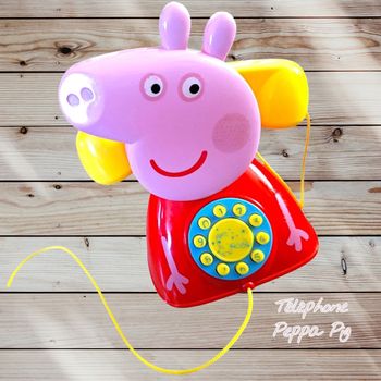 🐷 Téléphone Peppa Pig interactif 🎶