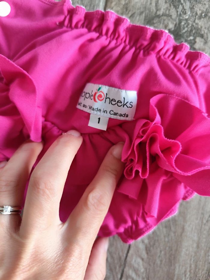 Magnifique culotte de bain avec froufrous🤟 - photo numéro 2