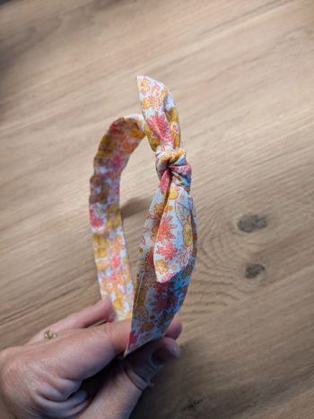 Serre tête jaune tournesol