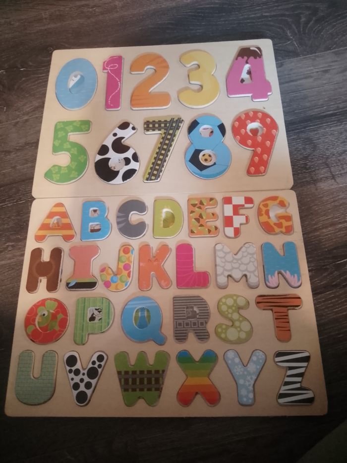 Alphabet et chiffres