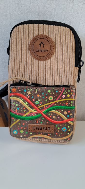 Pochette nano cabaïa  louisville peinte