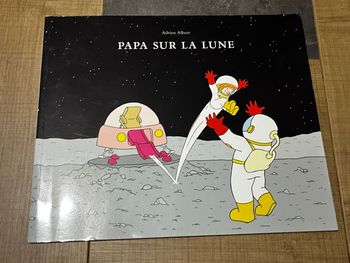 Livre papa sur la lune