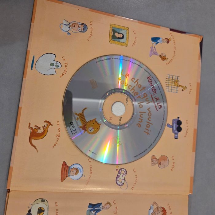 Livre enfant Marlène Jobert Bientôt je lis avec CD - photo numéro 2