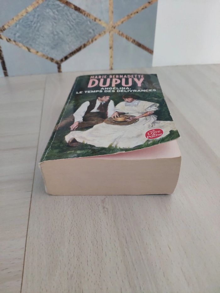 Livre poche Angélina le temps des délivrances Dupuy - photo numéro 2