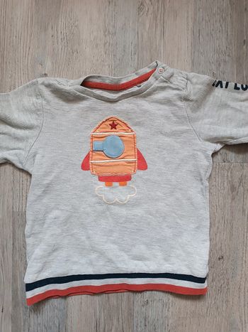 Tee-shirt épais longues manches