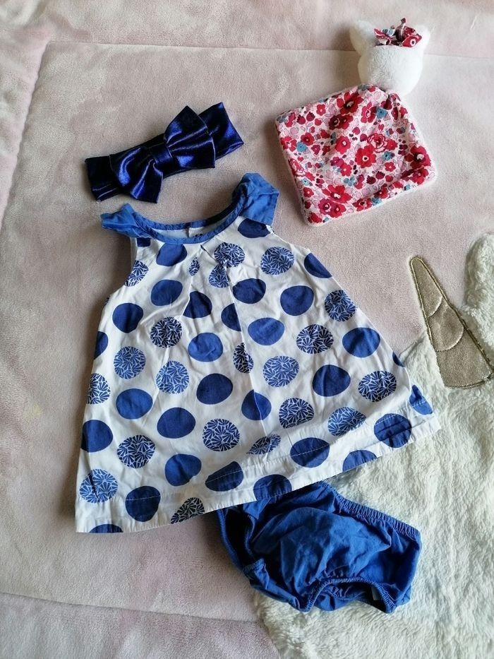 Ensemble Obaibi 3 mois fille