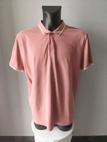 Polo XXL vieux rose