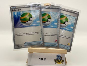 Triplette Faiblo Ball stamp - SVI 181/198 - FR - Ecarlate & Violet