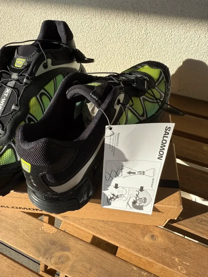 Salomon XT Whisper Black / Iced Aqua - photo numéro 10