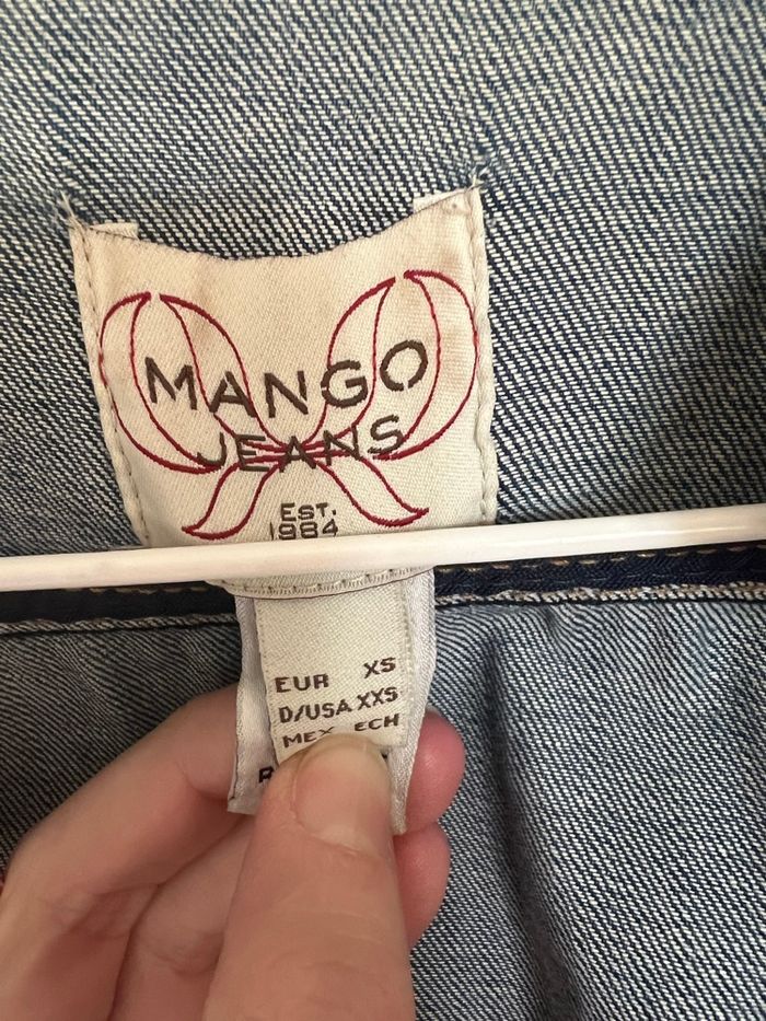 Veste jeans MANGO taille XS - photo numéro 4