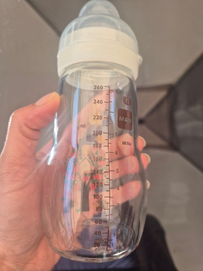 Lot de 3 biberons mam verre 260ml et 170ml - photo numéro 7