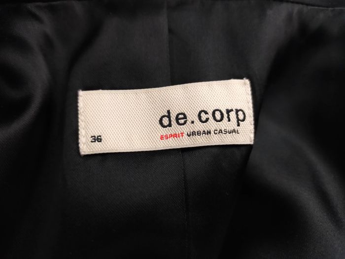 Veste tailleur noire – DE.CORP by Esprit – T. 38 - photo numéro 12