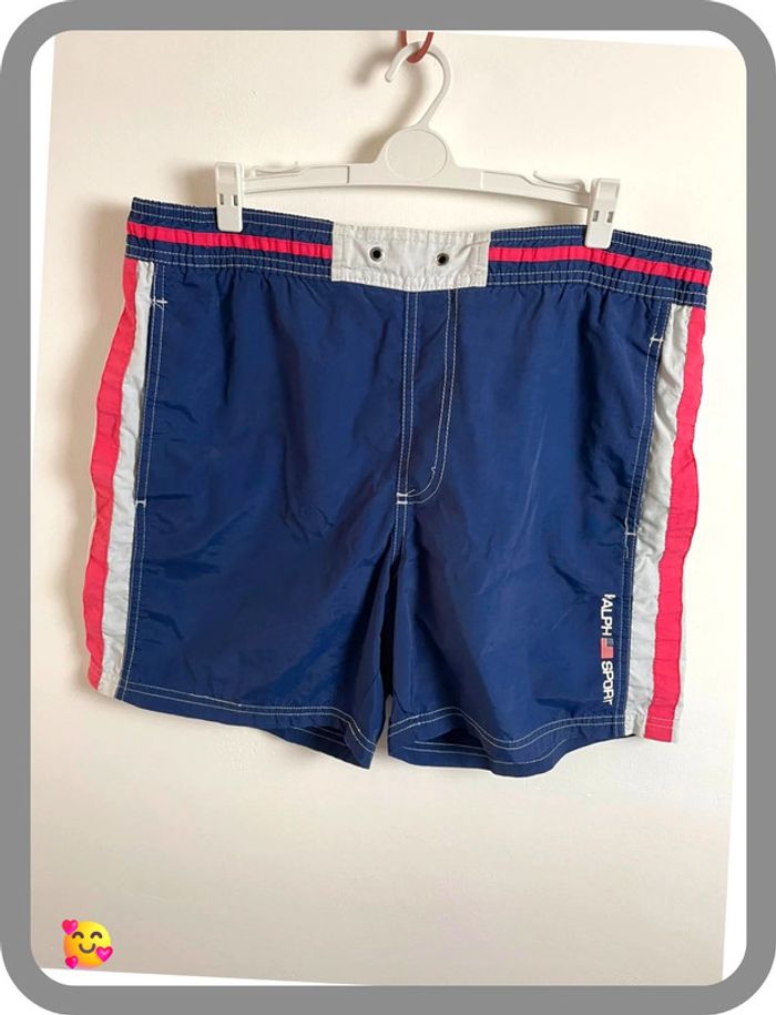Short de bain Ralph Lauren – Homme – Taille M – Bleu – Bon état