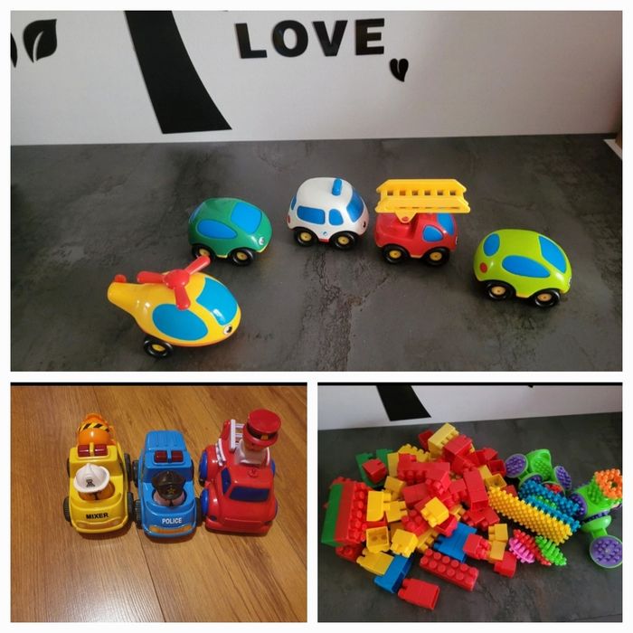 Lot divers voitures et legos