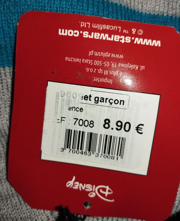 Bonnet Disney star Wars - photo numéro 3