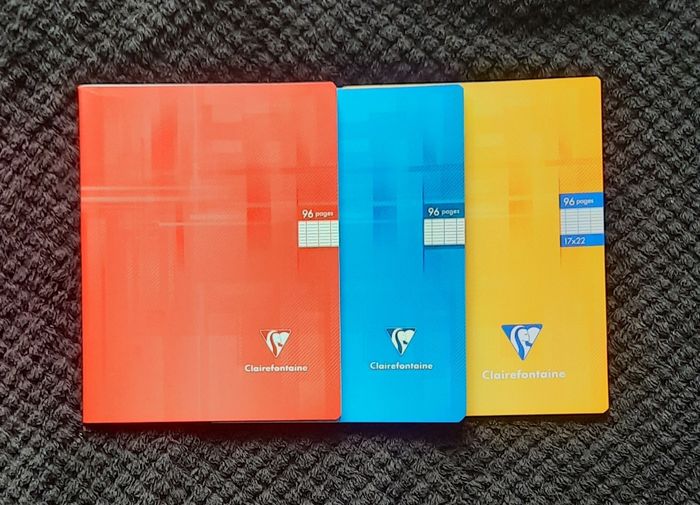 Cahier clairefontaine 17x22cm