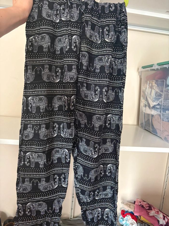 Pantalon léger éléphant